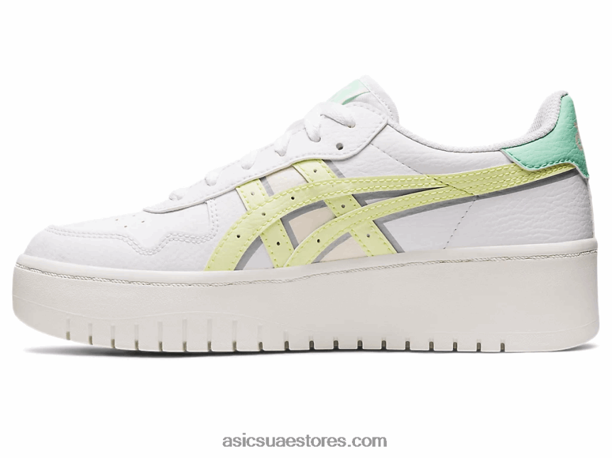 Asics أبيض / أصفر كثيف اليابان s pf 2N24DJ2230