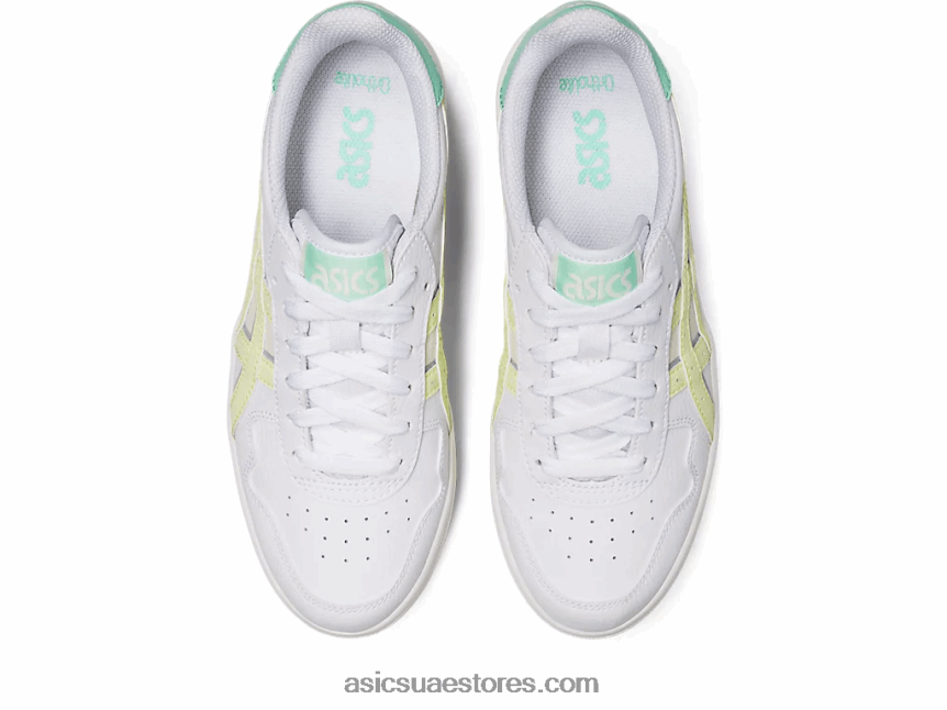 Asics أبيض / أصفر كثيف اليابان s pf 2N24DJ2230