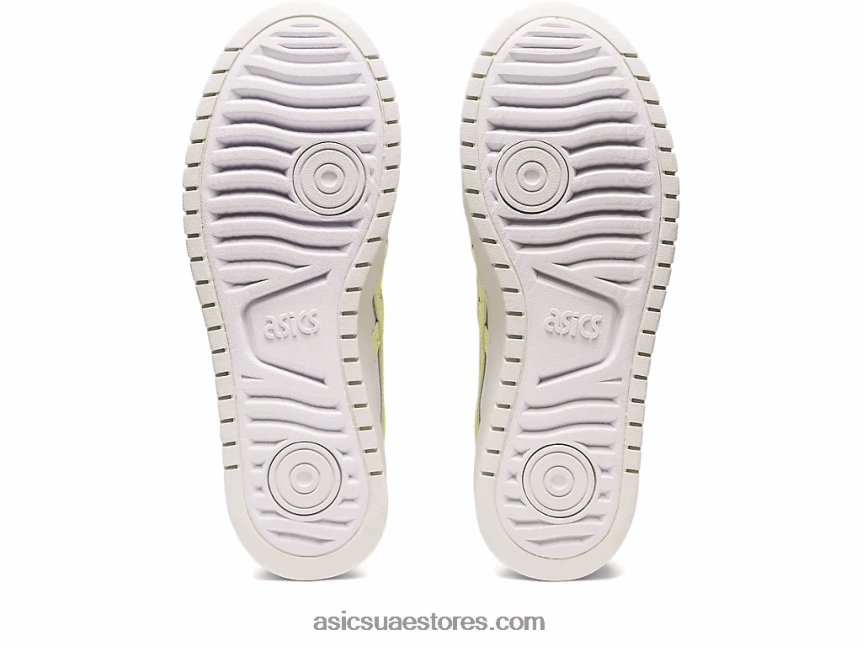 Asics أبيض / أصفر كثيف اليابان s pf 2N24DJ2230