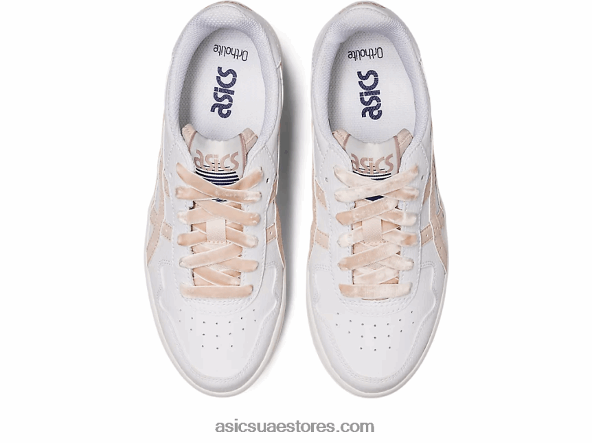 Asics أبيض / بيج معدني اليابان s pf ناجينو 2N24DJ2237