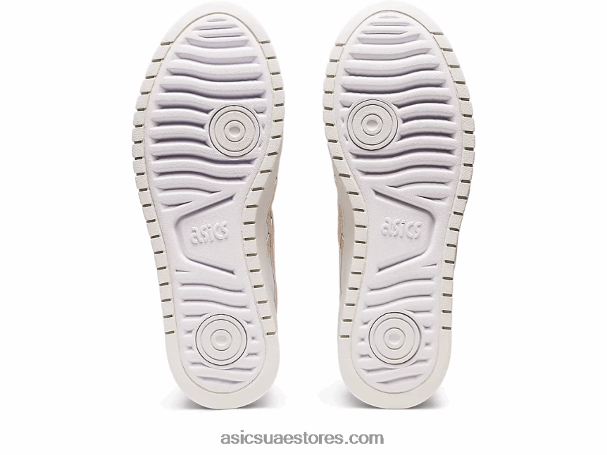 Asics أبيض / بيج معدني اليابان s pf ناجينو 2N24DJ2237