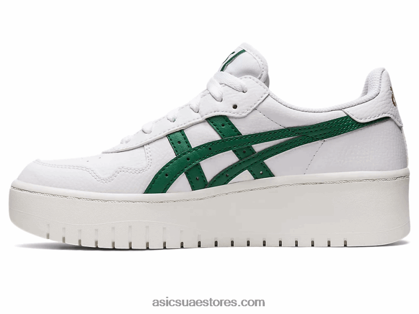 Asics أبيض / نبات النفل الأخضر اليابان s pf 2N24DJ2637