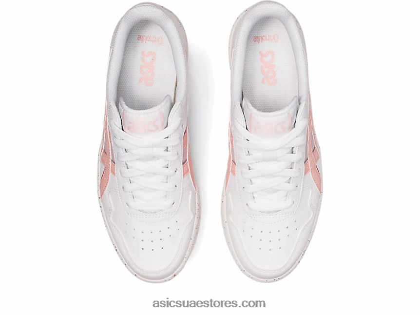 Asics وردة بيضاء / بلوري اليابان s pf 2N24DJ2709