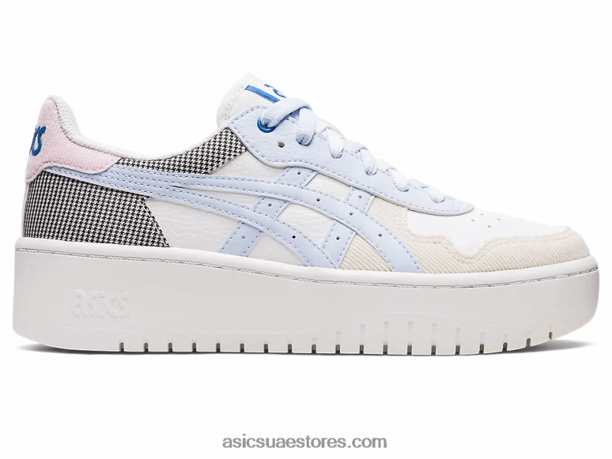 Asics أبيض / سماء ناعمة اليابان s pf 2N24DJ2772