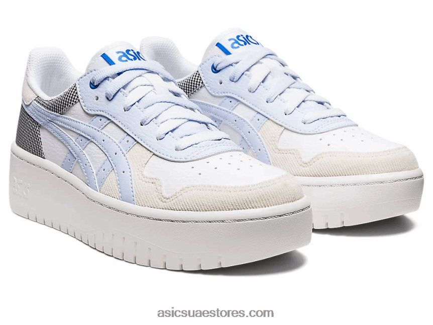 Asics أبيض / سماء ناعمة اليابان s pf 2N24DJ2772