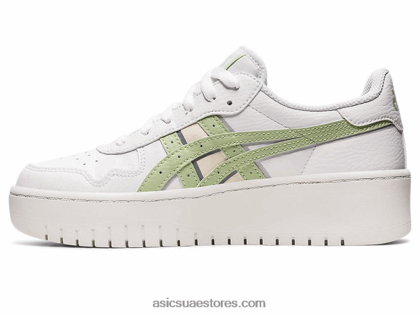 Asics أبيض / اليشم اليابان s pf 2N24DJ3180