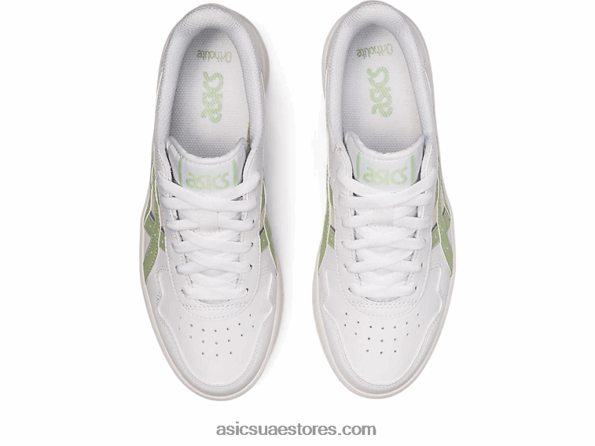 Asics أبيض / اليشم اليابان s pf 2N24DJ3180