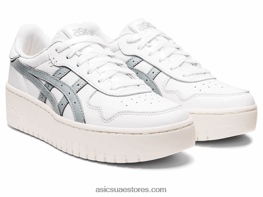 Asics أبيض / رمادي بيدمونت اليابان s pf 2N24DJ3318