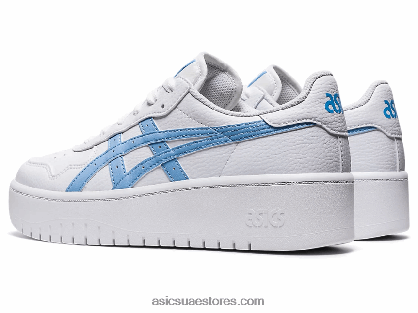 Asics نعيم أبيض / أزرق اليابان s pf 2N24DJ3321