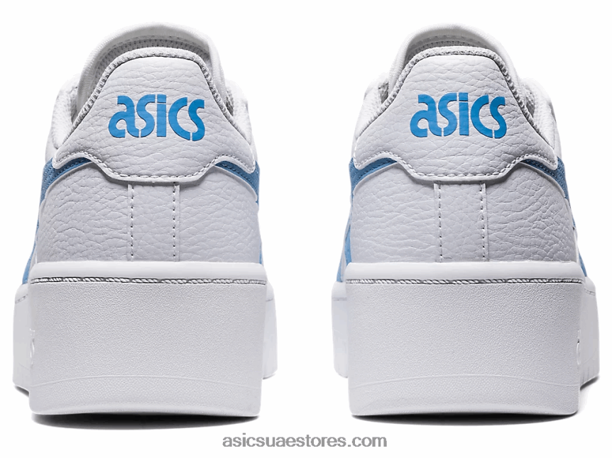 Asics نعيم أبيض / أزرق اليابان s pf 2N24DJ3321