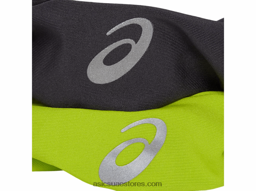 Asics واو / ستيل رمادي scrunchie القوي الجديد المعاد توظيفه 2N24DJ2994