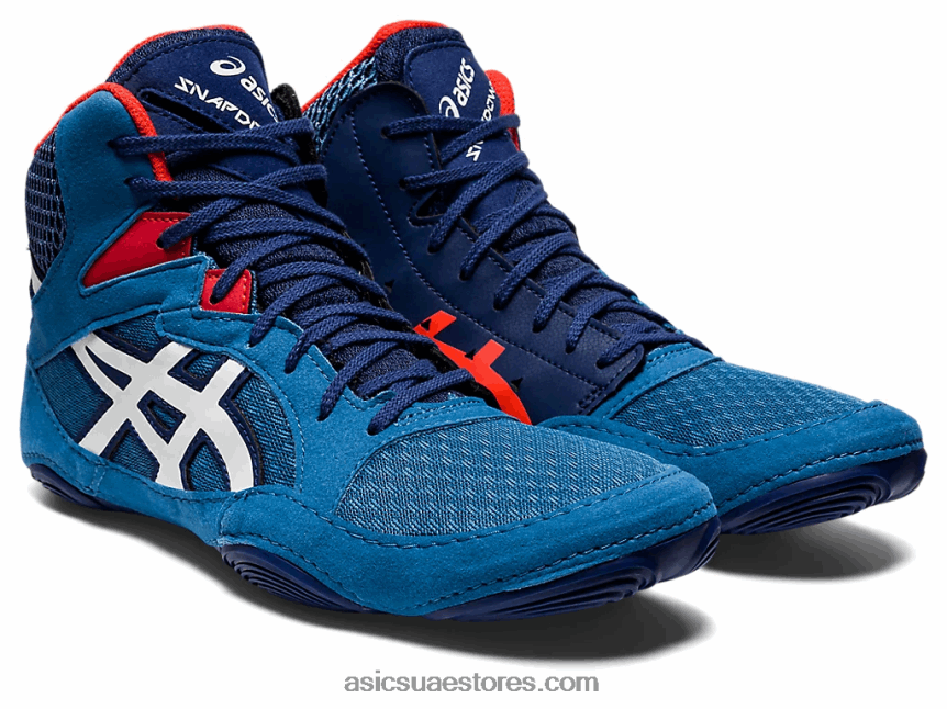 Asics أزور / أبيض snapdown 3 2N24DJ1144