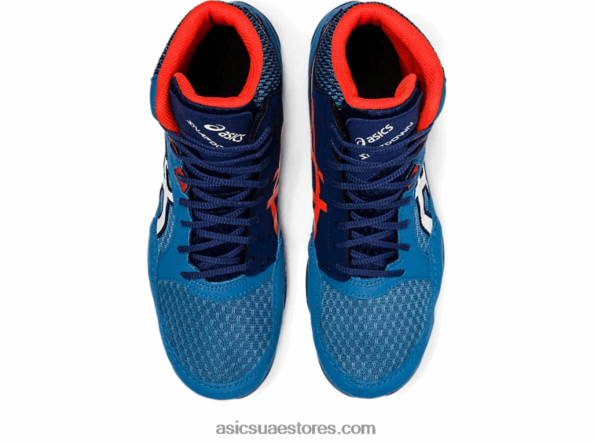 Asics أزور / أبيض snapdown 3 2N24DJ1144