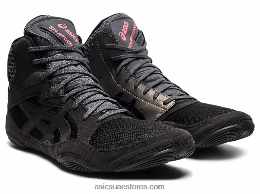 Asics أسود / جونميتال snapdown 3 واسعة 2N24DJ1820