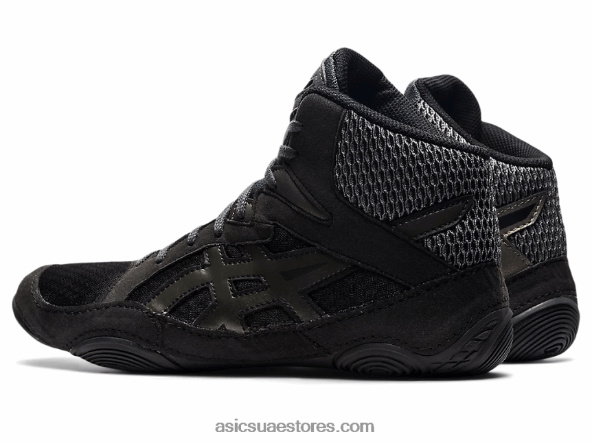 Asics أسود / جونميتال snapdown 3 واسعة 2N24DJ1820