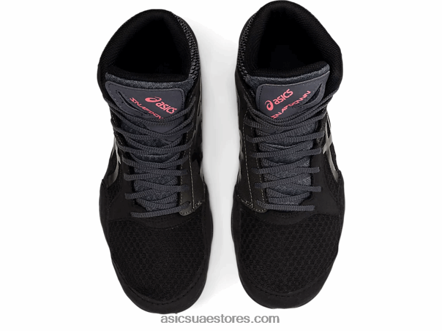 Asics أسود / جونميتال snapdown 3 واسعة 2N24DJ1820