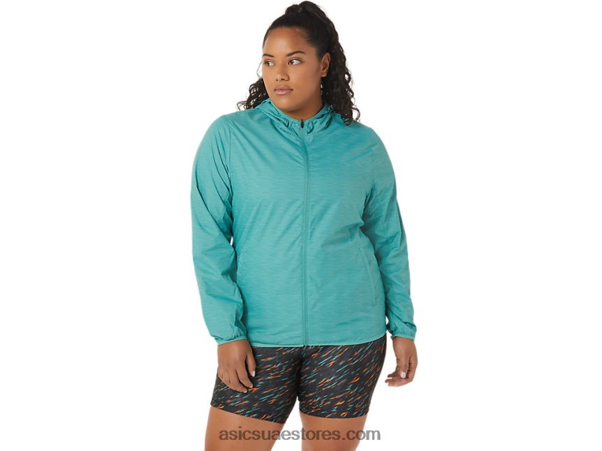 Asics حكيم spacedye / أزرق واضح سترة نسائية للتعبئة 2N24DJ3385