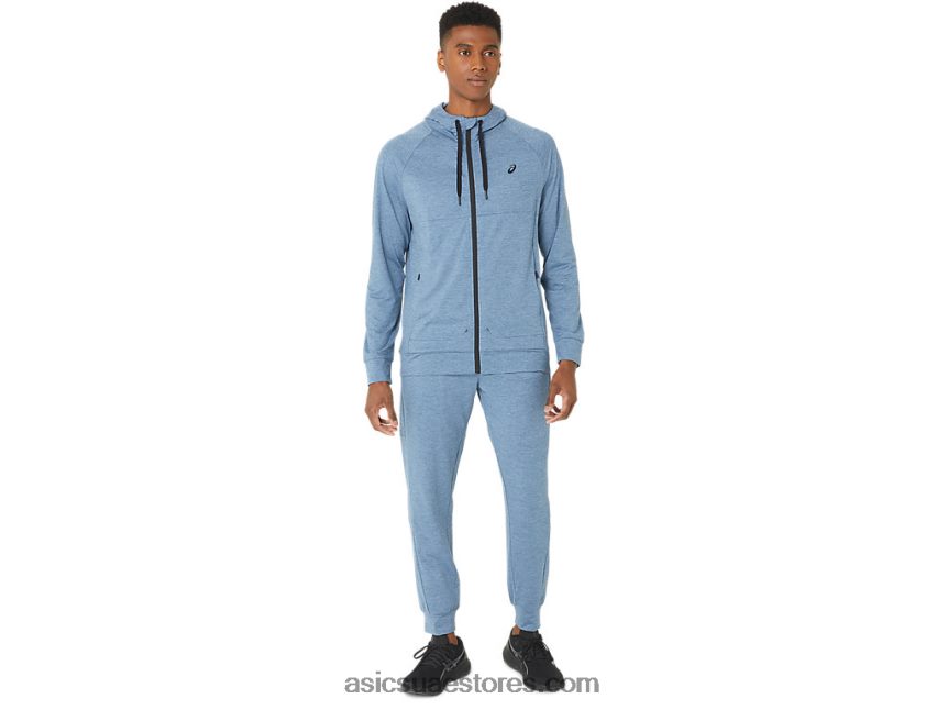 Asics الصلب الأزرق spacedye تيك تيك هودي للرجال 2.0.0 تحديث 2N24DJ44