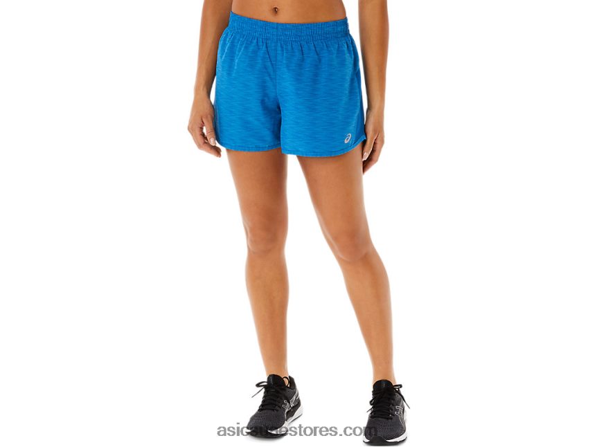Asics محرك البحيرة spacedye سرعة لايت للسيدات 4 بوصة قصيرة المدى 2N24DJ3302