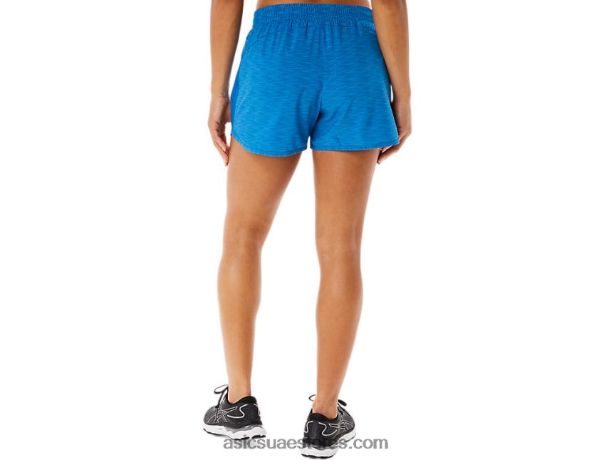 Asics محرك البحيرة spacedye سرعة لايت للسيدات 4 بوصة قصيرة المدى 2N24DJ3302