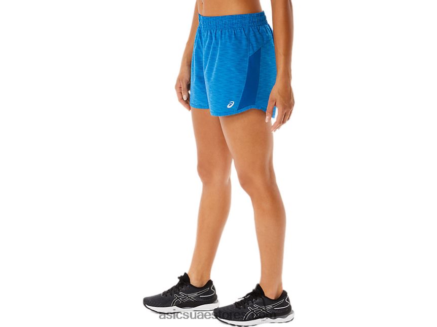 Asics محرك البحيرة spacedye سرعة لايت للسيدات 4 بوصة قصيرة المدى 2N24DJ3302