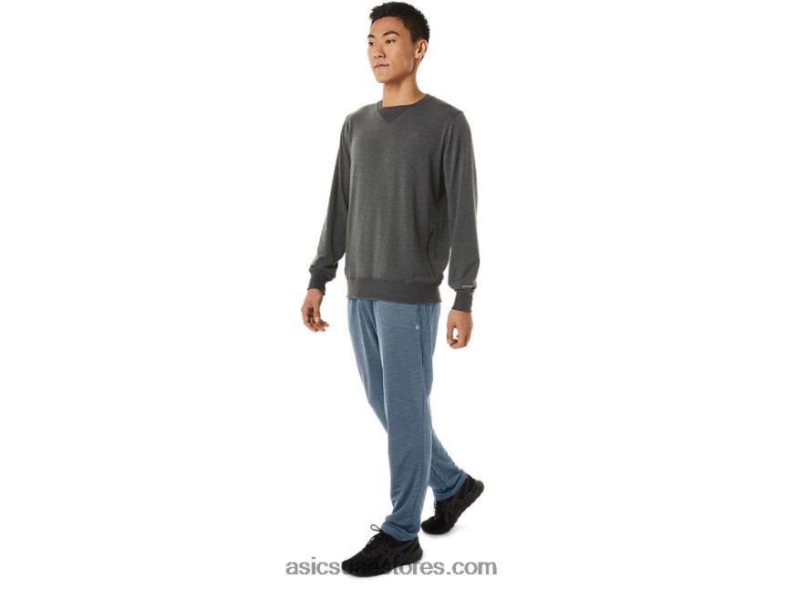 Asics الصلب الأزرق spacedye بانت fp للرجال 2N24DJ38