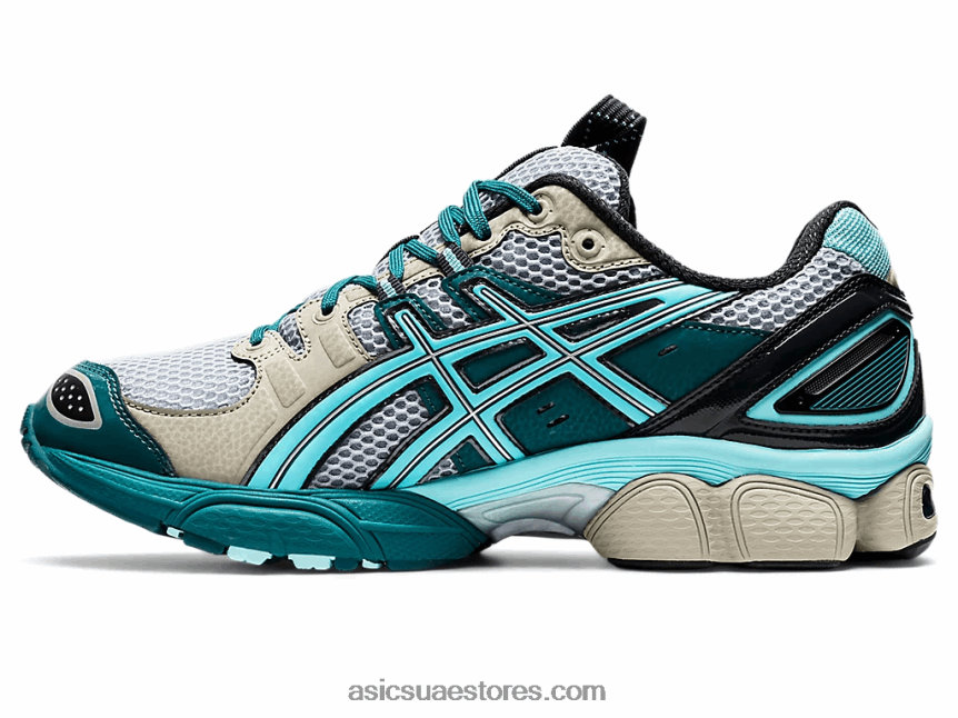 Asics الرمادي بيدمونت / أروبا الأزرق ub3-s هلام نيمبوس 9 2N24DJ1251