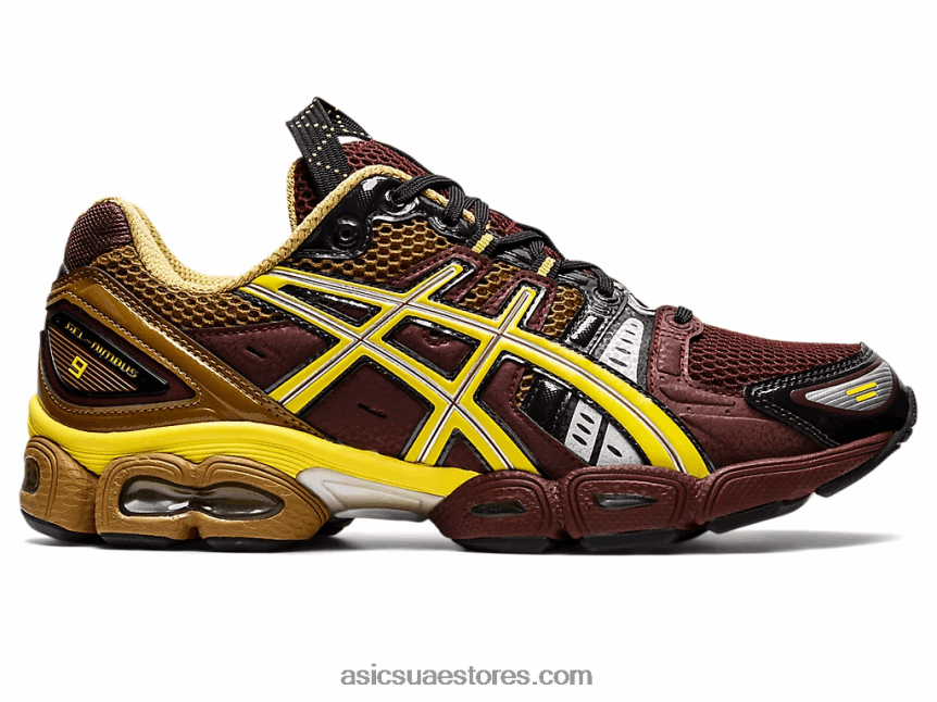 Asics زبيب الروم / لمعان أخضر ub3-s هلام نيمبوس 9 2N24DJ1252