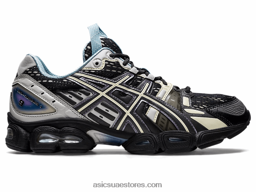 Asics أسود / جونميتال ub5-s هلام نيمبوس 9 2N24DJ899