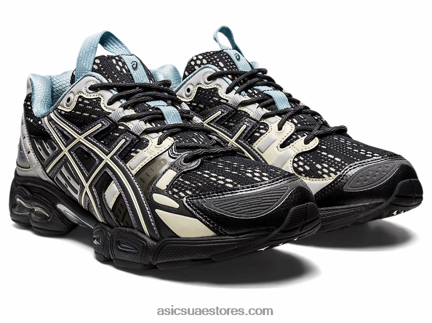 Asics أسود / جونميتال ub5-s هلام نيمبوس 9 2N24DJ899