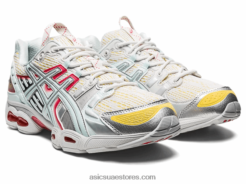 Asics الرمادي الجليدي / البحر المهدئ ub5-s هلام نيمبوس 9 2N24DJ900