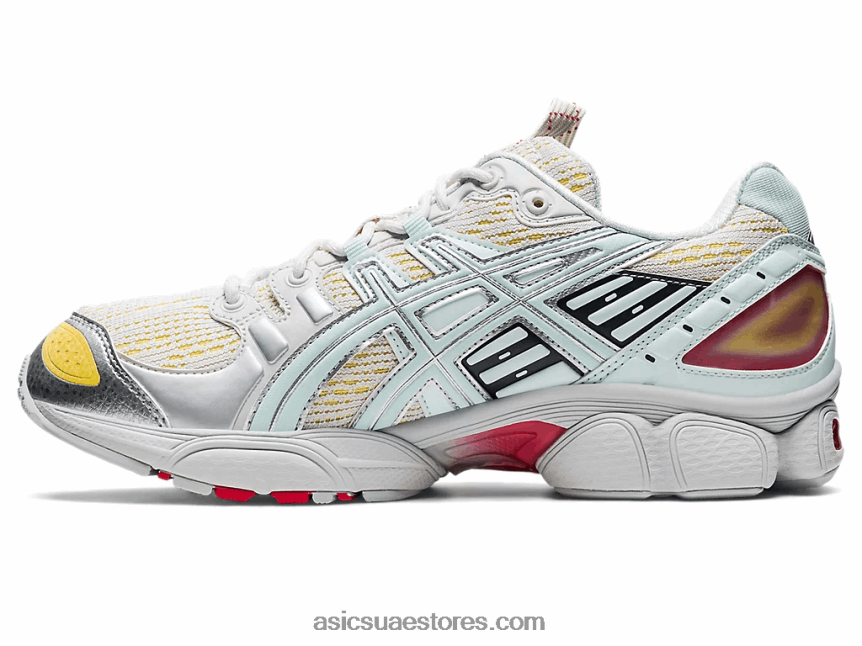 Asics الرمادي الجليدي / البحر المهدئ ub5-s هلام نيمبوس 9 2N24DJ900