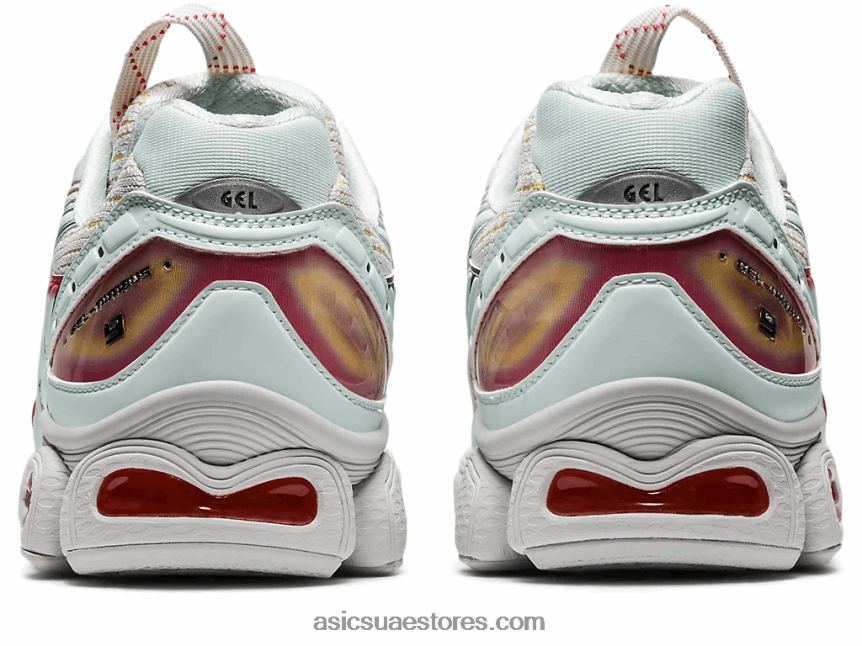 Asics الرمادي الجليدي / البحر المهدئ ub5-s هلام نيمبوس 9 2N24DJ900