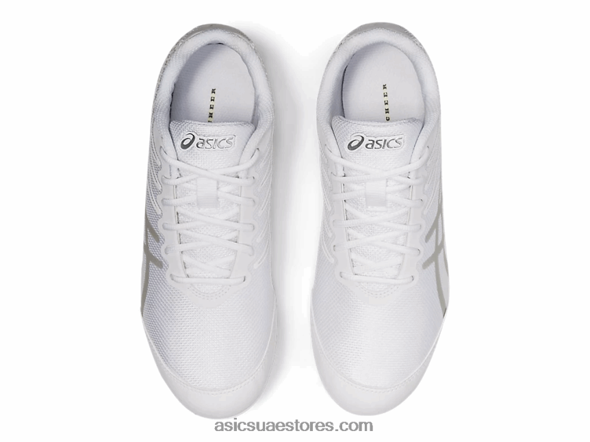 Asics أبيض فضي هتاف ultralyte 2 2N24DJ4153