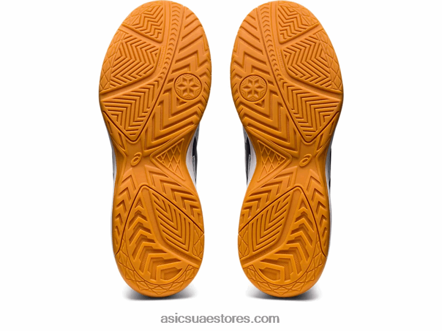 Asics أبيض / أزرق نيلي upcourt 5 2N24DJ424