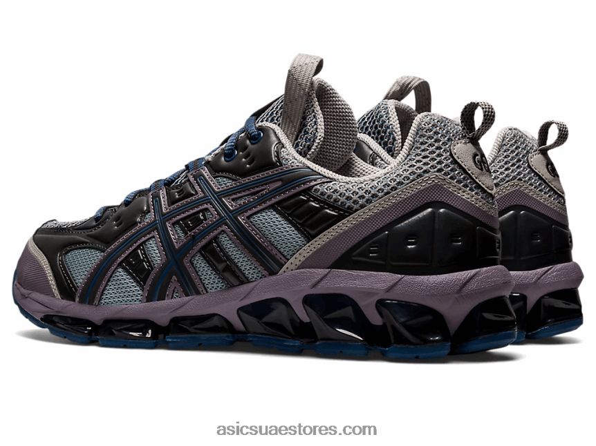 Asics المحار الرمادي / الجرافيت الرمادي us3-s هلام الكم 360 السابع كيسو 2N24DJ757