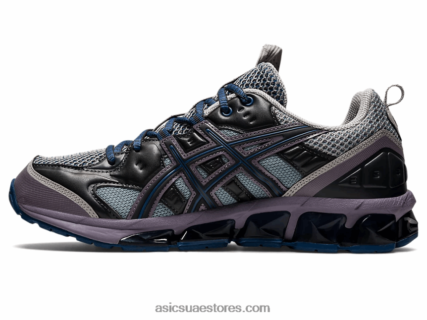 Asics المحار الرمادي / الجرافيت الرمادي us3-s هلام الكم 360 السابع كيسو 2N24DJ757
