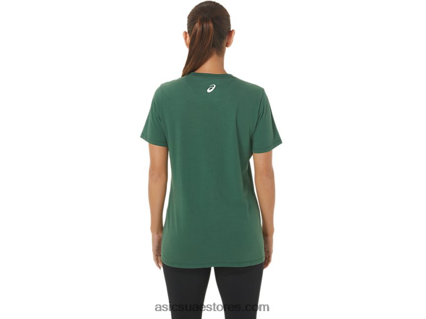 Asics صياد الأخضر أضواء عطلة نسائية بشعار على شكل حرف v 2N24DJ2843