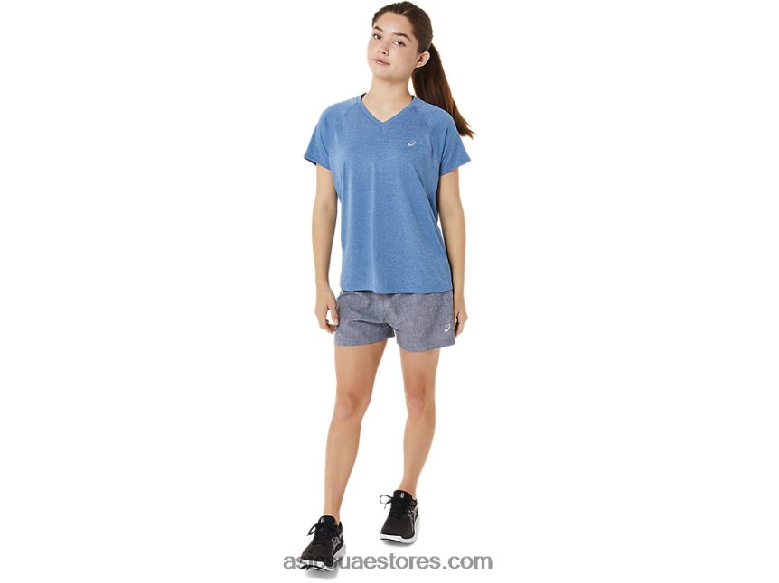 Asics هيذر محرك البحيرة طقم نسائي جاهز بياقة على شكل حرف v 2N24DJ3397
