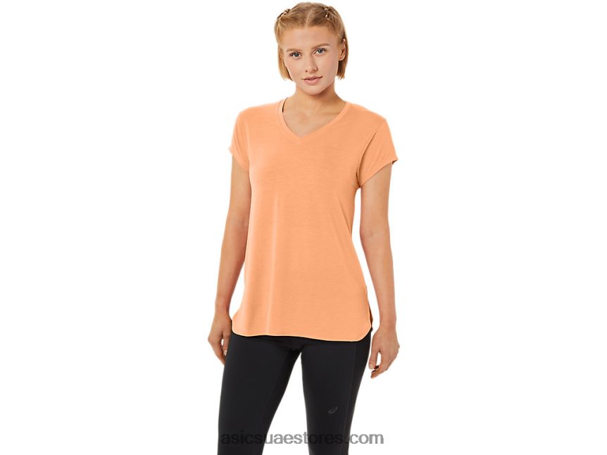 Asics هيذر الصيف الكثبان المرأة أعلى هيذر vneck 2N24DJ2260