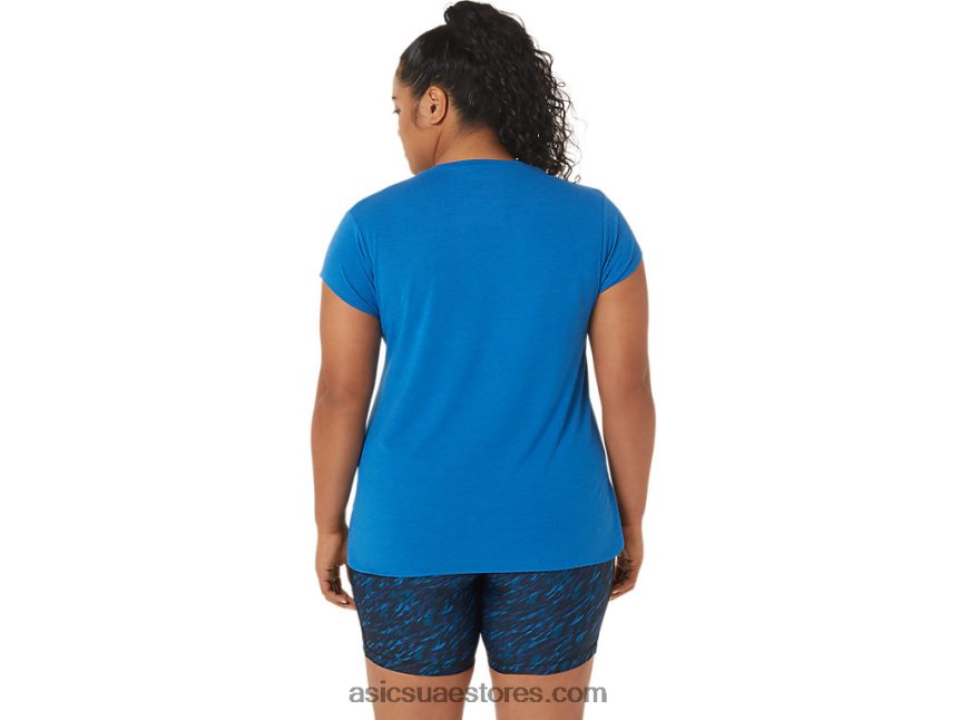 Asics هيذر محرك البحيرة المرأة أعلى هيذر vneck 2N24DJ3410