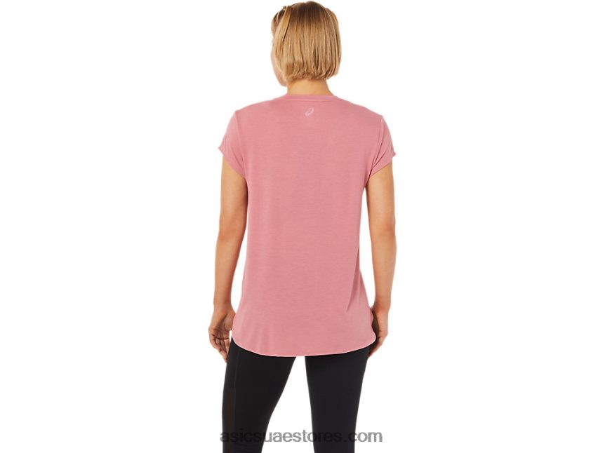 Asics ارتفع سموكي هيذر المرأة أعلى هيذر vneck 2N24DJ3838