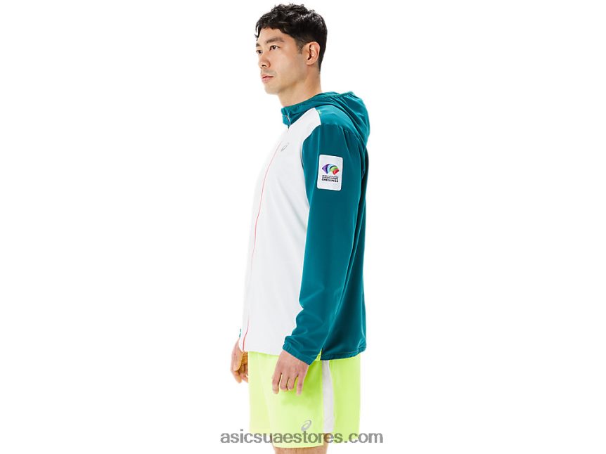 Asics متعدد طقم جاكيت جاهز للرجال لون بلوك wch 2N24DJ1279