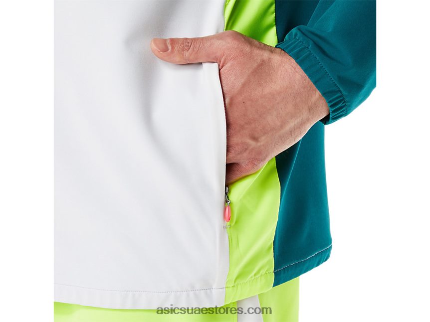 Asics متعدد طقم جاكيت جاهز للرجال لون بلوك wch 2N24DJ1279