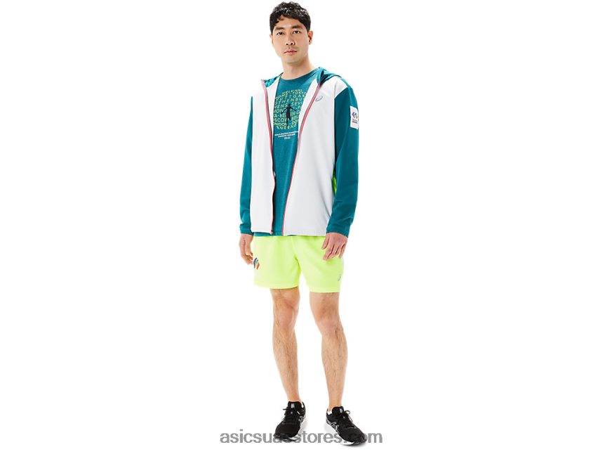 Asics متعدد طقم جاكيت جاهز للرجال لون بلوك wch 2N24DJ1279