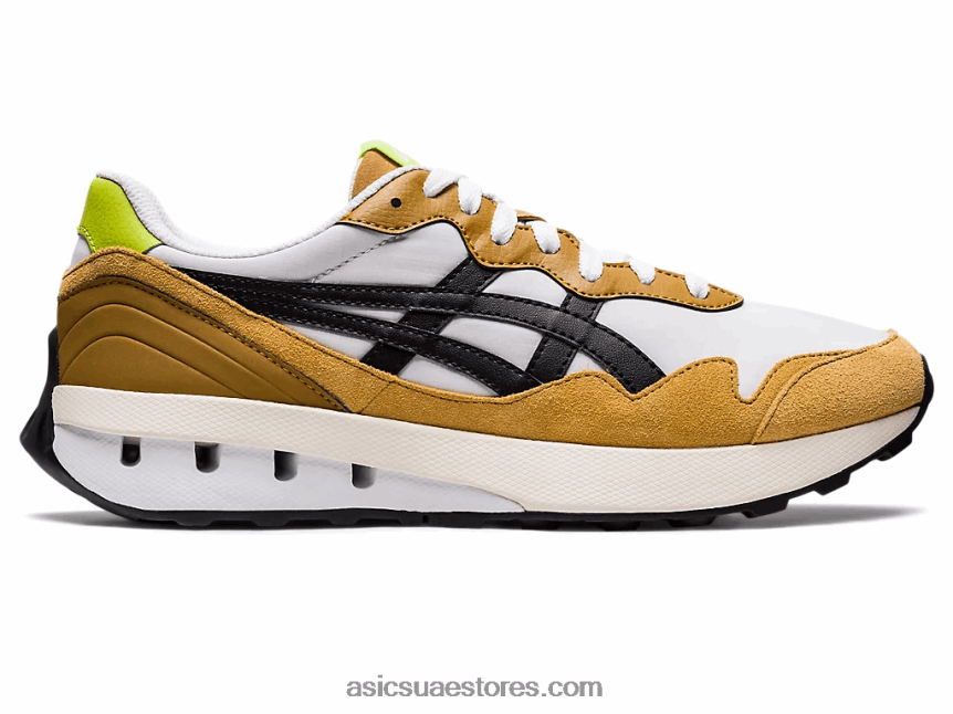 Asics أبيض / تان بريسيديو عداء ببطء x81 2N24DJ1066