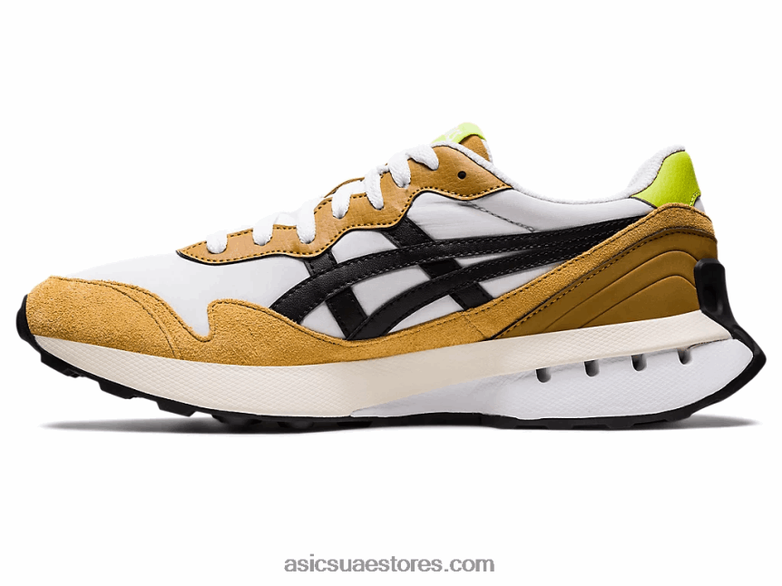 Asics أبيض / تان بريسيديو عداء ببطء x81 2N24DJ1066