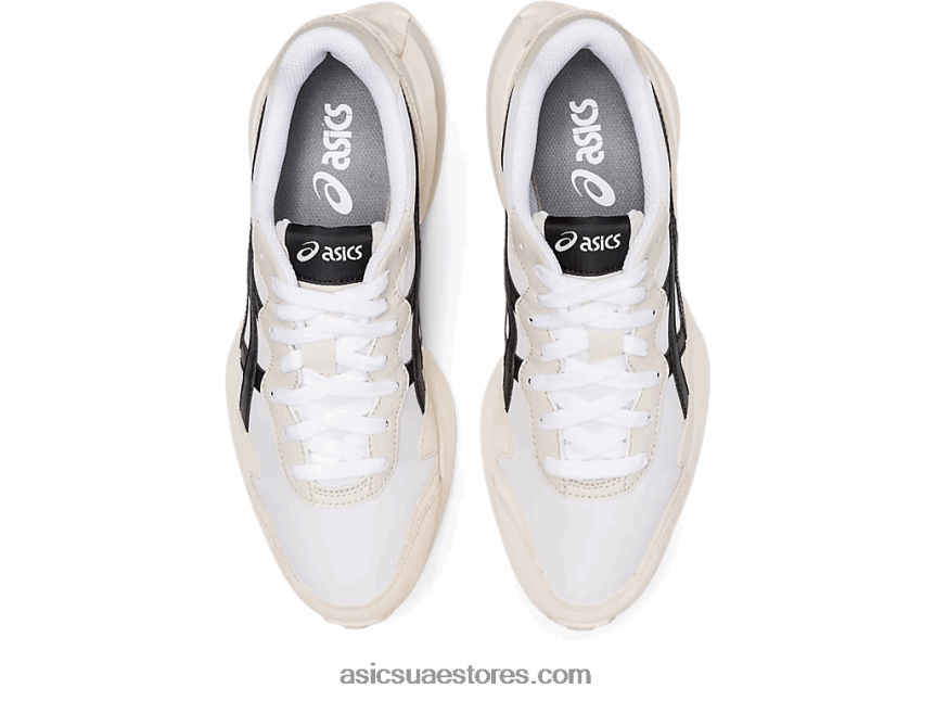 Asics أبيض / دخان رمادي عداء ببطء x81 2N24DJ1074