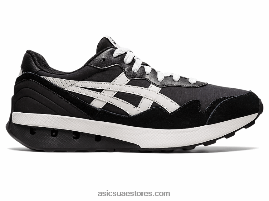 Asics أسود / رمادي جليدي عداء ببطء x81 2N24DJ1086