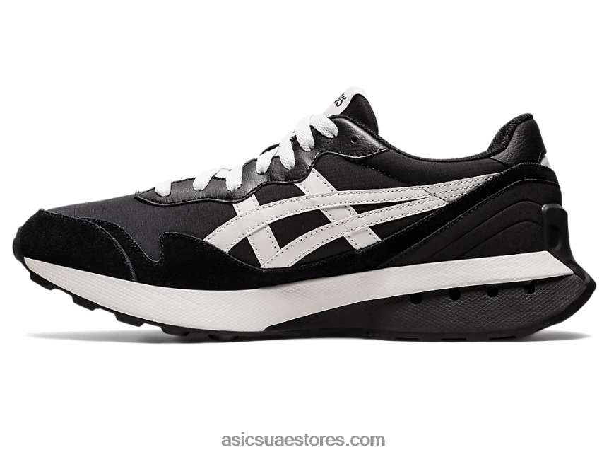Asics أسود / رمادي جليدي عداء ببطء x81 2N24DJ1086